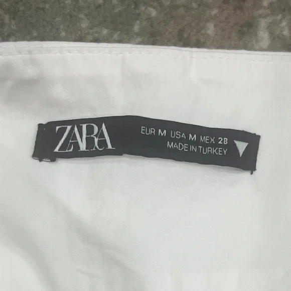 Zara White Strapless Top - Picture 4 of 4